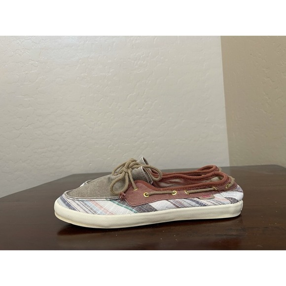 Vans Shoes - Vans Off The Wall Womens Chauffette Sneakers Shoes White VN-0SE9DST Lace Up 7M